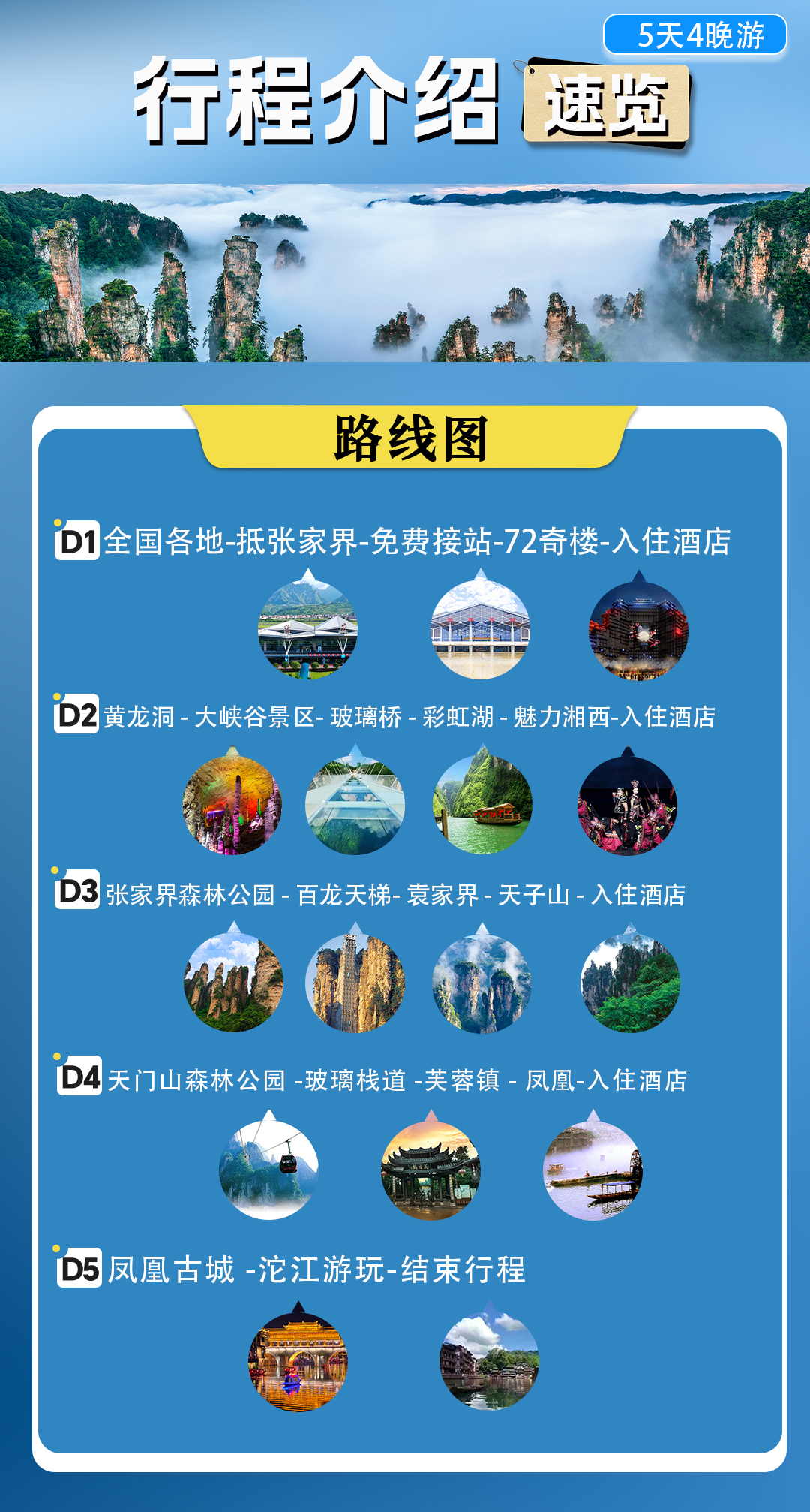 帝王湘西梦行程介绍2